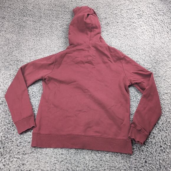 Pact Hoodie Adult Large Red Full Zip Organic Cotton Hooded Sweatshirt Jacket - Picture 5 of 6